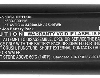3400mAh Battery Compatible with Logitech UE MegaBoom, S-00147