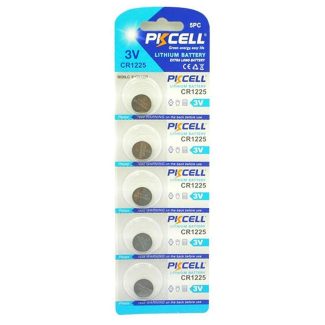 5 Pcs CR1225 1225 3V Lithium Battery for Thermometers and Watches
