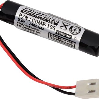 COMP-105 Dantona CMOS/BIOS Lithium, Lithium Manganese Dioxide (CR) 3 Volts Battery