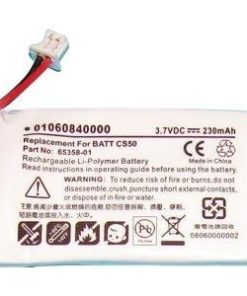 Dantona Batt. Cs50 Cordless Phone Battery . 230 Mah . Proprietary Battery Size . Lithium Polymer (Li. Polymer) . 3.7 V Dc "Product Type: Power Equipment/Batteries"