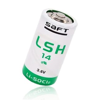 EVASEN (1 Pack) LSH14 3.6V 5800mAh Lithium Battery for SAFT LSH14 LI-SOCI2 Battery Size C