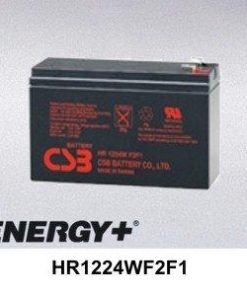 FedCo Batteries Compatible with CSB HR1224WF2F1 6400mAh Sealed Lead Acid Battery For Standby And Main Power Applications