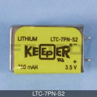 FedCo Batteries Compatible with EaglePicher LTC-7PN-S2 EaglePicher Keeper Specialty Battery - 3.5V44; 750mAh