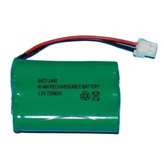 GP GP60AAAH3BMX (Z) Cordless Phone Battery Ni-MH, 3.6 Volt, 750 mAh - Ultra Hi-Capacity -Replacement Battery for IBM, Olympia, SW Bell, Vtech Rechargeable Battery