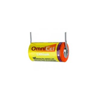 OmniCel ER34615 3.6V 19Ah Size D Lithium Battery with Tabs