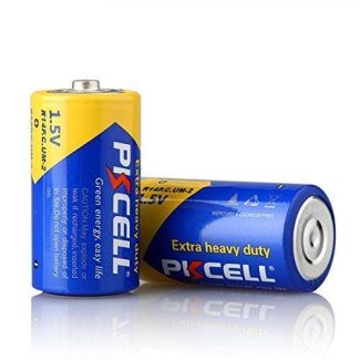 R14P 1.5V 280 Minutes Heavy Duty Batteries C Battery 2PC
