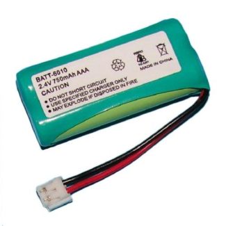 Radio Shack 43-327 Cordless Phone Battery Ni-MH, 2.4 Volt, 750 mAh - Ultra Hi-Capacity - Replacement for G.E. 5-2762/2770 Rechargeable Battery