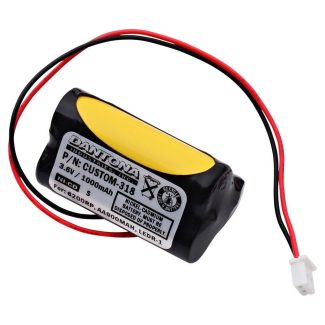 Replacement Emergency Light Battery For Unitech 6200RP and more