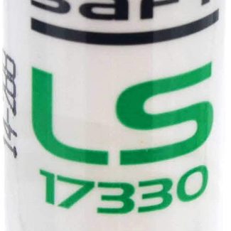 SAFT LS17330 2/3 A Size 3.6V 2.1Ah Lithium Battery for Smart Utility Metering, Emergency Backup, Data Collection, Unattended Sensors, RFID Tracking, SAFT MFG PN 753206