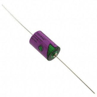 TADIRAN BATTERIES TL5101/P Non-rechargeable Battery, Lithium, 950 mAh, 3.6 V, 1/2AA, Axial Leaded, 14.5 mm (1 piece)