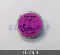 Tadiran TL-2450 Lithium Wafer Cell for Industrial & Memory Applications44; Purple & Black