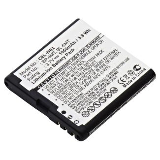 This Replacement 3.7 Volt 1050mAh Lithium Ion battery fits the Nokia 6350 Flip Cellular Phone