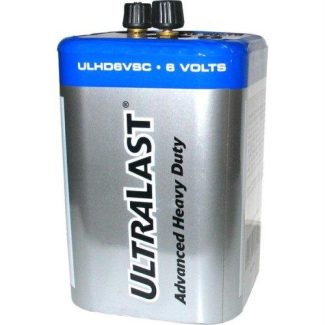 Ultralast Screw-Top Heavy-Duty Lantern Battery