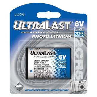 Ultralast UL-2CR5 6V Photo Lithium Battery Retail Packs