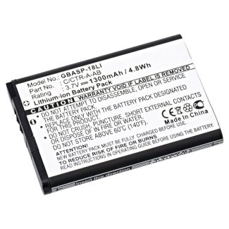 Video Game GBASP-18LI Dantona Lithium,Lithium Ion (ICR/CGR/LIR) V: 3.7 Battery