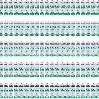 zoyfayl 100 Pack LS17500 3.6V 3600mAh Lithium Battery Replacement for SAFT LS17500 CNC Water Meters Frequency Converters ，Latest Production Date (100 Pack LS17500 Battery)